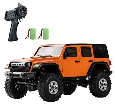 Obrázek produktu pro Auto na dálkové ovládání, 2,4 GHz, terénní nákladní auto na dálkové ovládání 1/18, terénní vozidlo, vozidlo s pohonem všech kol, dárek pro děti i dospělé, 2 baterie