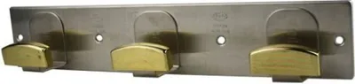 Produktbild von Garderobenleiste Gold Wandhaken Huthaken Garderobenhaken Kleiderhaken Mantelhaken