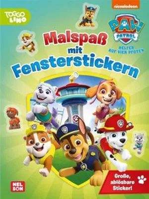 Produktbild von PAW Patrol Mitmachbuch: Malspaß mit Fensterstickern