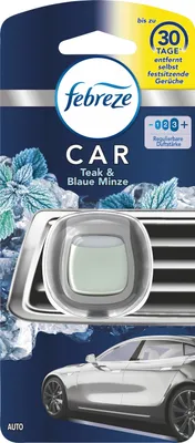 Produktbild von airflair Lufterfrischer Clip Febreze Car Teak & Blaue Minze