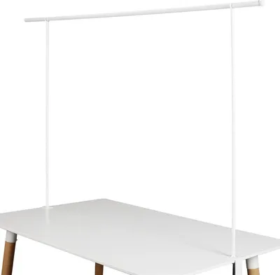 Produktbild von Tafelklem Metall, weiß, 140-250 x 90-97 cm, für Gartentische