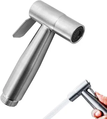 Produktbild von Badezimmerschmuck - Duschkopf - Handdusche - Silber