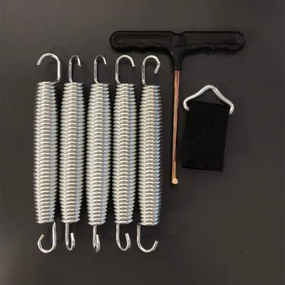 Produktbild von Trampolinfedern 16,5 cm, 3 mm Drahtstärke, 5 Stück, für Garten