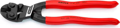 Produktbild von Knipex Kompaktbolzenschneider CoBolt DIN ISO 5743 20°mit Aussparung mit Facette kunststof - 71 41 200 SB