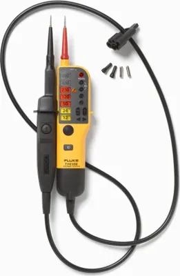 Produktbild von Fluke T110/VDE Dwubiegunowy tester napięcia CAT III 690 V, CAT IV 600 V LED, akustyczny, wibracyjny
