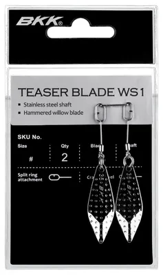 Produktbild von BKK Teaser Blade WS1 - 2 Spinnerblätter, Größe:SS
