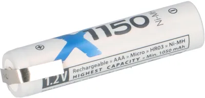 Produktbild von XCell Micro AAA Akku Ni-MH 1,2V 1150mAh Z Lötfahne