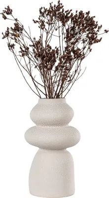 Produktbild von House Collection Vase H26,5 cm Bodie Weiß