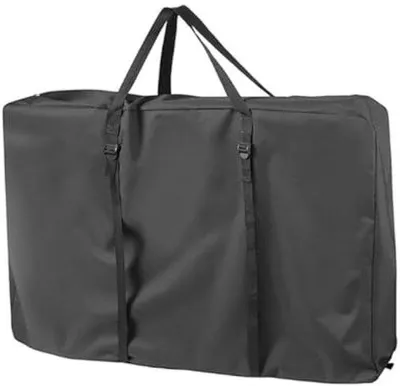 Zdjęcie produktu dla Duży, składany fotel relaksacyjny 600D z torbą transportową, lekki i łatwy do przenoszenia – 110 x 28 x 74 cm