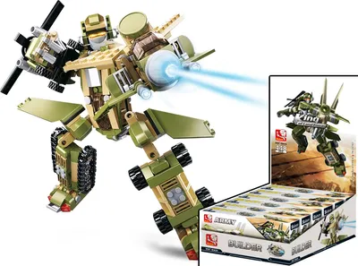 Image de Véhicule de l'armée Sluban Bouwset