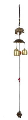Produktbild von Windspiel, Metallglocke, Tierform, Heimdekoration, Außendekoration, Hofdekoration (#02)