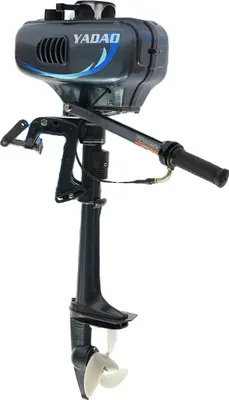 Produktbild von 2-Takt-Außenbordmotor, 3,5 PS Leistung, 49 cm³ Hubraum, Handstart