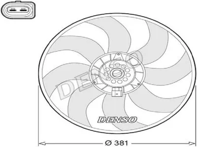 Obrázek produktu pro Ventilátor, chlazení motoru DENSO DER02006