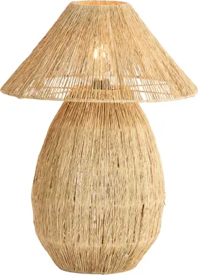 Obrázek produktu pro Light & Living - stolní lampa - Maruva - přírodní - textilie - Ø 40cm - E27 - 1898883