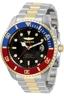 Immagine prodotto di Invicta Pro Diver 34043 Orologio da Uomo - Movimento Automatico - Acciaio Inossidabile con Quadrante Nero - 47 mm