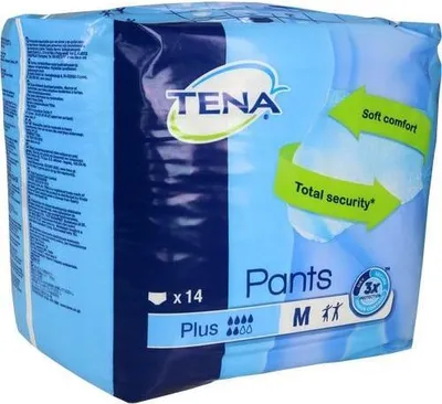 Zdjęcie produktu dla Tena Pants Plus M na nietrzymanie moczu 14 szt