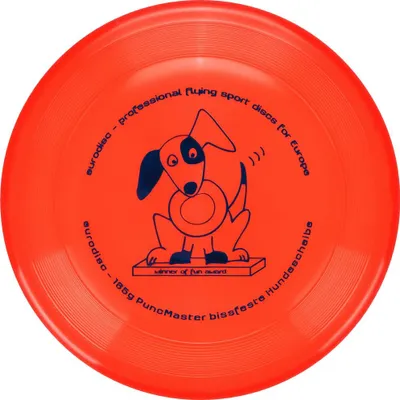 Produktbild von Hundefrisbee Eurodisc Dog Disc Orange ED135ORFA Orange 23 cm