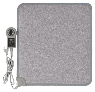 Produktbild von Heizmatte PVC Infrarot Fußheizteppich Heizteppich Fußheizmatte 55x50cm Carbon Feet
