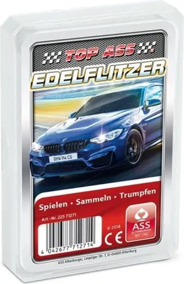 Produktbild von ASS Altenburger Top ASS - Autoquartett Edel-Flitzer