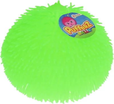 Produktbild von Toi-Toys Pufferz Pufferball für Kinder Knautschball Spielball für Wurfspiele Grün