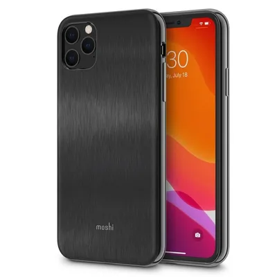Produktbild von Moshi iGlaze, Cover, Apple, iPhone 11 Pro Max, 16,5 cm (6.5"), Schwarz