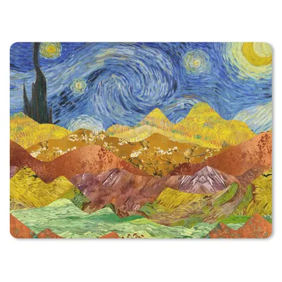 Produktbild von MuchoWow® Mauspad Mousepad Van Gogh - Alte Meister - Malerei 23x19 cm - Mousepads - Maus Mat - Pad - Mausunterlage - Schreibtischunterlage - Mauspad