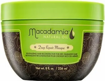 A product shot of a hair mask jar.