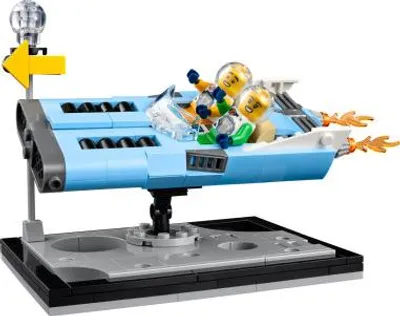 Produktbild von LEGO Ideas 40789 Fliegendes Mondauto