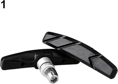 Produktbild von 1 Paar Mountain Road Fahrrad Fahrrad Fahrrad Gummi V Bremshalter Schuhe Gummipads Bloecke Schwarz