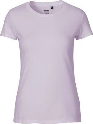 Produktbild von Neutral O81001 | damen Fitted T-Shirt / 100% Fairtrade-Baumwolle - Farbe: Dusty Purple - Größe: L