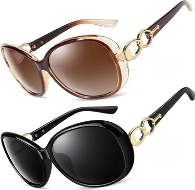 Image de CGID Lunettes de soleil femmes polarisées Oversize Vintage Protection UV400