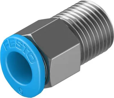 Produktbild von Festo Pneumatik-Schnellsteckkupplung QSM-1 8-6, Schlauchanschluss 8mm auf 6mm