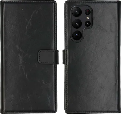 Obrázek produktu pro Selencia kožené pouzdro Samsung Galaxy S23 Ultra - černé