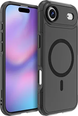 Produktbild von Mobigear Traveller iPhone Air MagSafe Schutzhülle, Hartschalenhülle, Rückseite - Schwarz