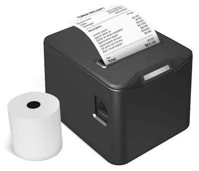 Thermischer Bon-Drucker 80 mm, USB/LAN, Auto-Cutter, 220 mm/s