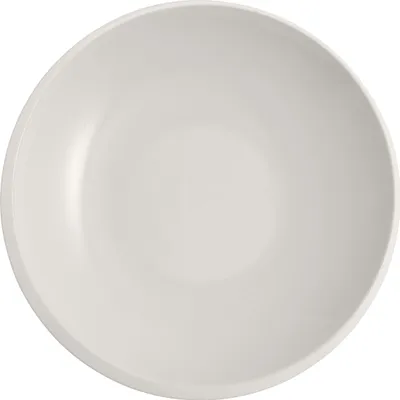 Zdjęcie produktu dla Villeroy & Boch New Moon, Talerz do sałatek, Okrągły, Porcelana, Biały, 1,75 l, 29 cm