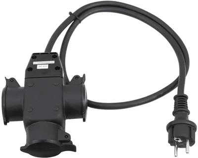Produktbild von EUROLITE Verlängerung 3x1,5 1m 3-fach