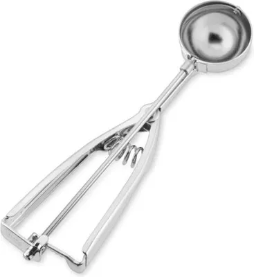 Obrázok produktu pre Lopatka na zmrzlinu 19 cm, nerezová oceľ, strieborná