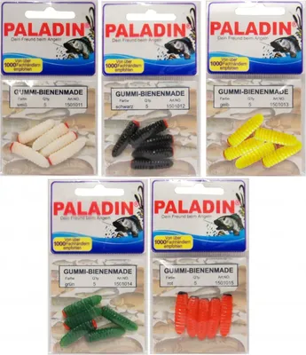 Produktbild von Paladin Bienenmaden aus Gummi , Farbe:Gelb
