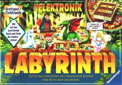 Produktbild von Das Elektronik Labyrinth Familienspiel Gesellschaftsspiel Verrückte Ravensburger