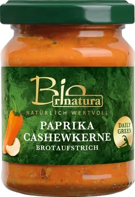 Immagine prodotto di Rinatura spalmabile biologica alla paprika e anacardi, 125g