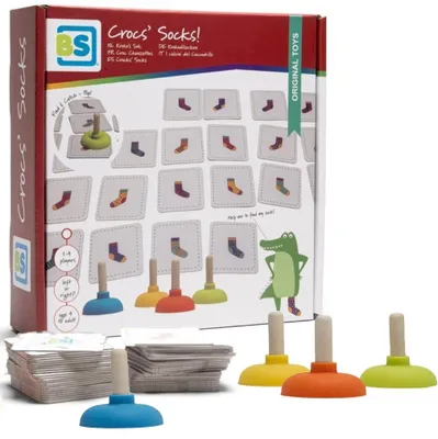Zdjęcie produktu dla BS Toys Crocs’ Socks, Gra planszowa, Edukacyjny, 4 lat(a), Gra rodzinna