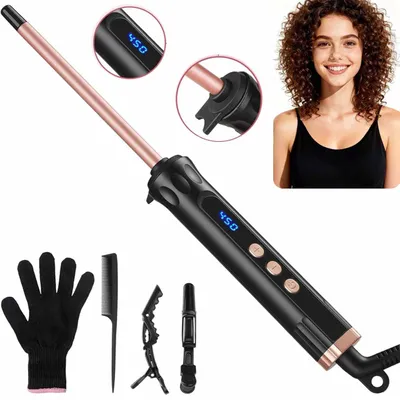 Produktbild von Lockenstab Kleine Locken, Lockenstab, Dünner Lockenstab Dünn enge Locken, Lockenwickler für Kurze/Lange Haare
