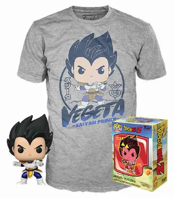 Obrázek produktu pro Sada figurek POP a trička s motivem Dragon Ball Z, Vegeta