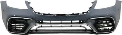 Zdjęcie produktu dla Zderzak przedni do Mercedes S-Class W222 Facelift 17+ S63 Look czarny grill