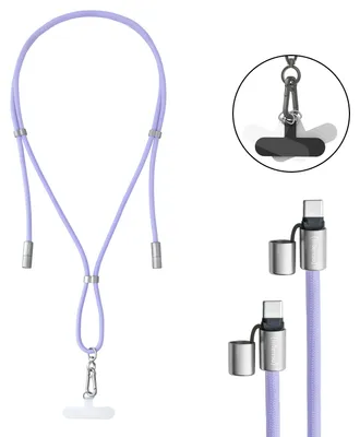 Immagine prodotto di Intenso Handykette als Lade- + Datenkabel USB-C bis 1,65m lila cavo USB USB C Viola