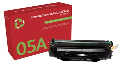 Produktbild von Everyday™ Mono wiederaufbereiteter Toner von , kompatibel mit HP 05A (CE505A), Standardkapazität, 2300 Seiten, Schwarz, 1 Stück(e)