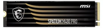 Zdjęcie produktu dla MSI Spatium M480 PRO PCIE 4.0 NVME M.2 2TB, 2 TB, M.2, 7400 MB/s