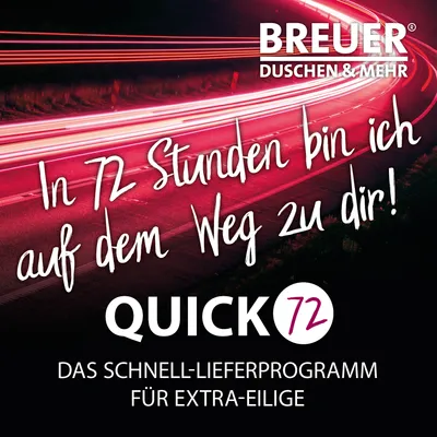 Produktbild von Breuer Duschrückwand 1500x2550 Hochglanz Stein anthrazit  Dekor