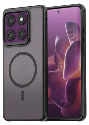 Produktbild von Techsuit – HaloFrost II MagSafe-Schutzhülle für Motorola Edge 60 Pro – schwarz